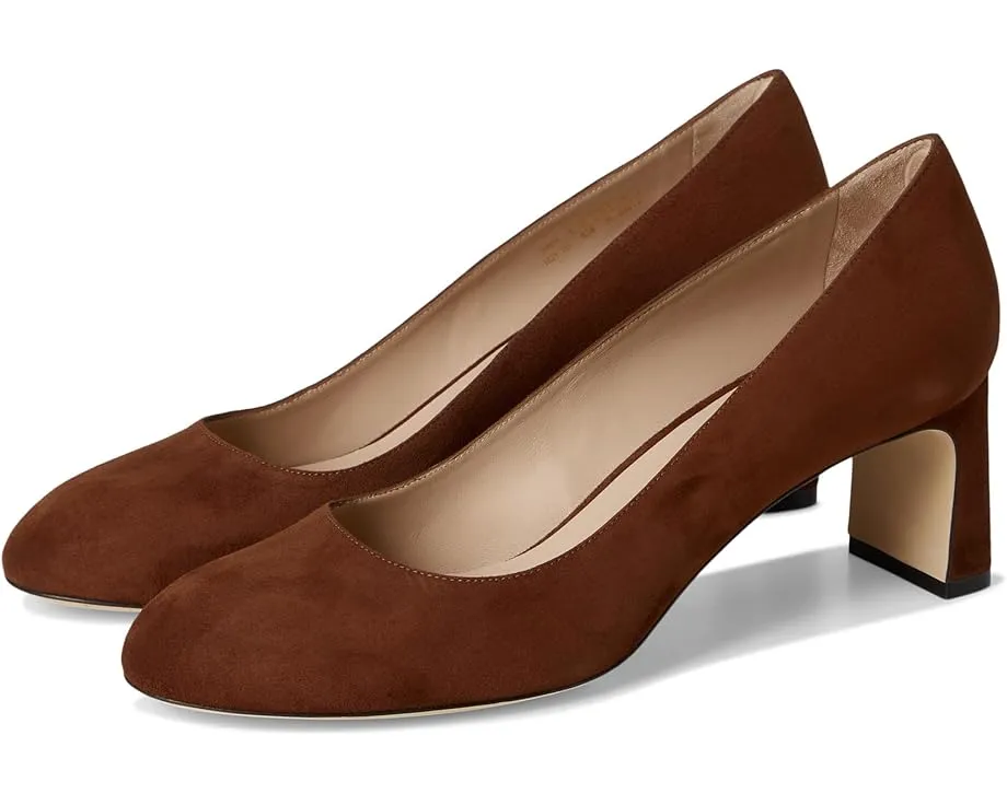 Туфли-лодочки Stuart Weitzman Babette Pump 60 с миндалевидным носком на устойчивом каблуке
