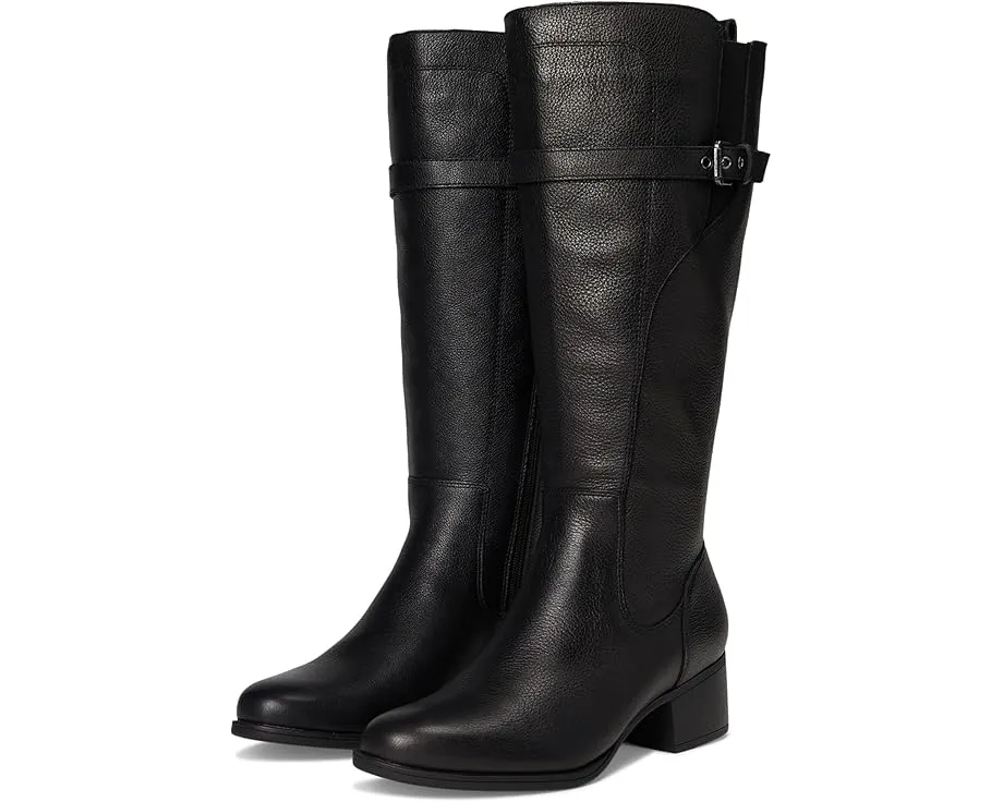 Высокие сапоги Naturalizer Kenna Wide Calf до колена с ремнем и пряжкой