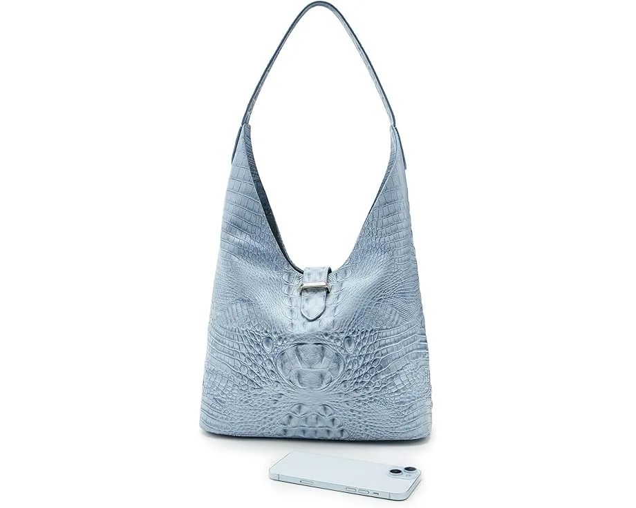 Сумка на плечо Gwynne от Brahmin из легкой кожи с магнитным замком