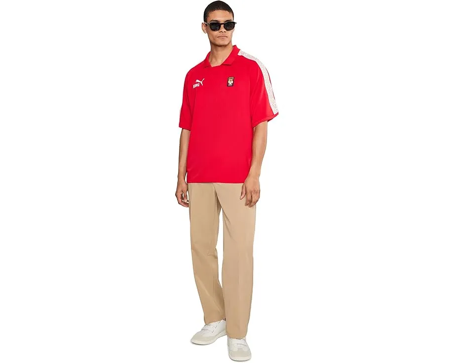 Футболка Puma King Fanpack Spain с воротником-стойкой