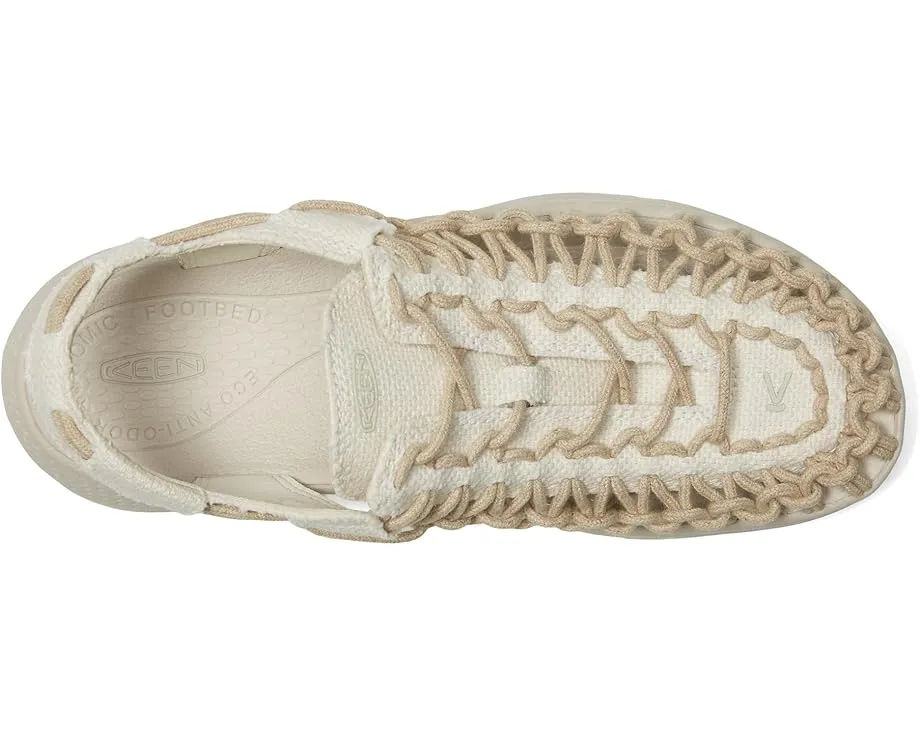 Сандалии KEEN Uneek Astoria Canvas с эластичными шнурками и пеной для амортизации