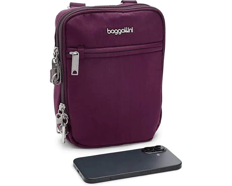 Baggallini антивандальная мини-сумка кроссбоди Securtex Anti-theft Mini Everything