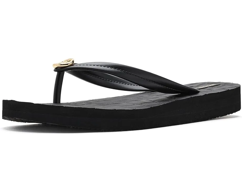MICHAEL Michael Kors шлепанцы Posie с тонким клином и фирменным шармом