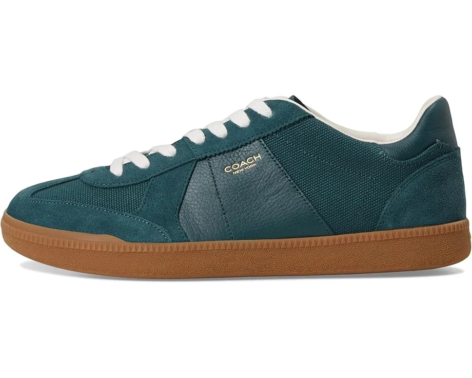 Кроссовки COACH Ellis из кожи и замши с надписью бренда