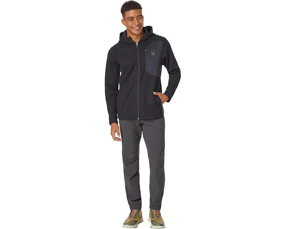 Толстовка Spyder Bandit с капюшоном и вафельной вязкой