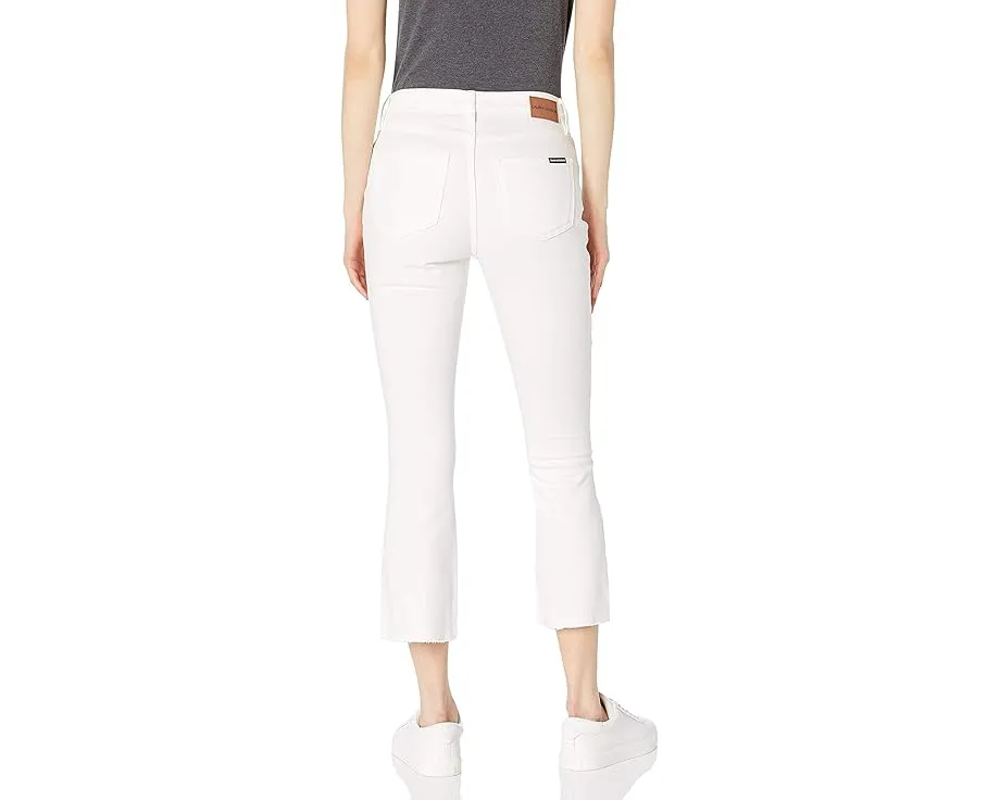 Джинсы Calvin Klein Mid Rise Skinny Boyfriend с потертостями