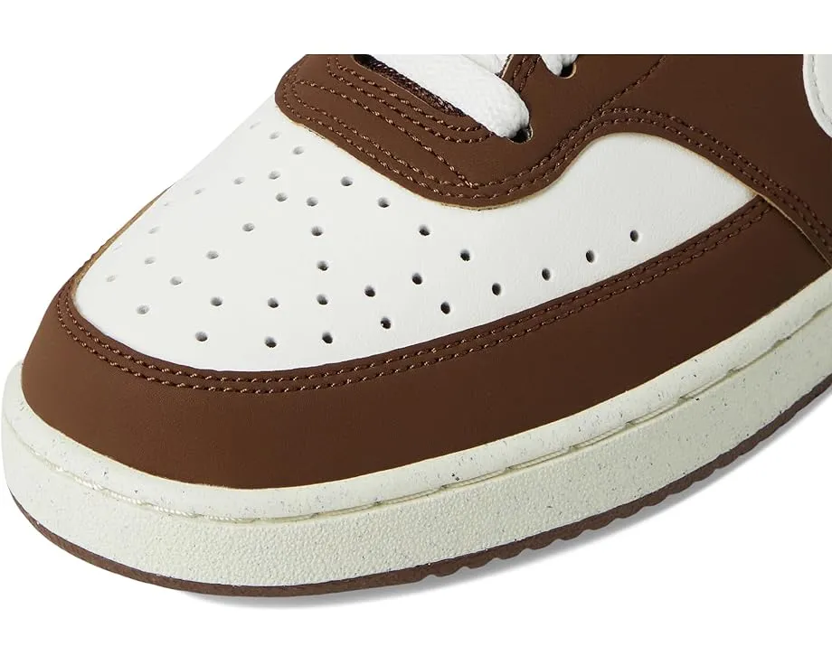 Кроссовки Nike Court Vision Low из искусственной кожи с перфорацией