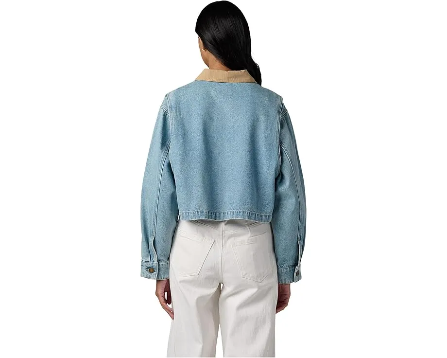 Короткая джинсовая куртка Blank NYC Coffee Run в синем цвете