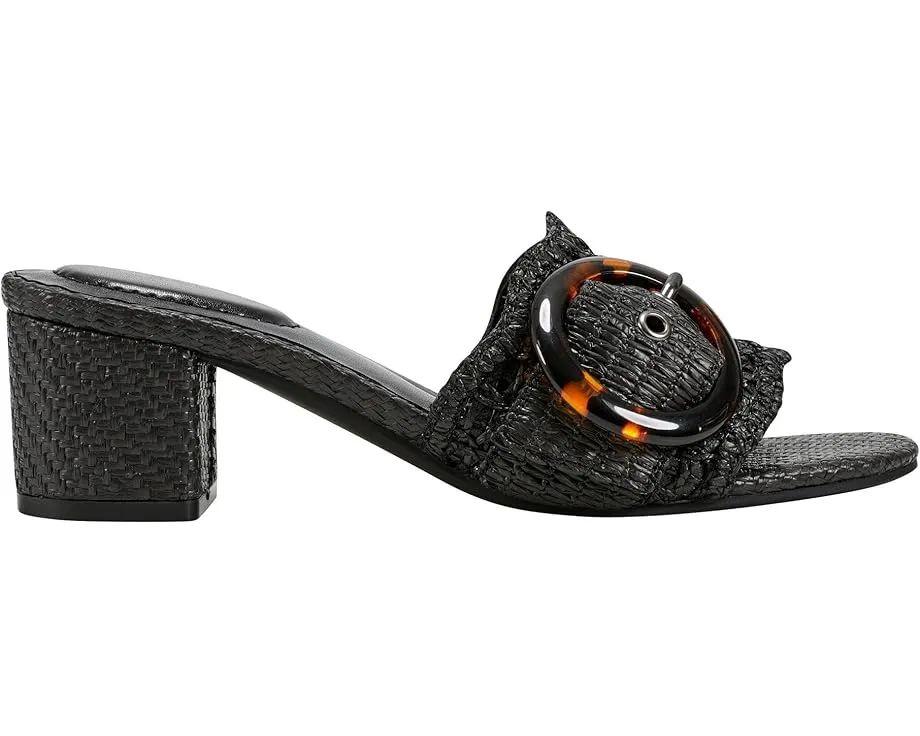 Босоножки Bandolino Anni на устойчивом каблуке с плетением из рафии и крупной пряжкой