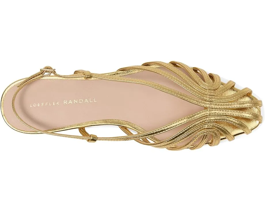 Loeffler Randall босоножки Devon с решетчатым верхом и регулируемой пяткой