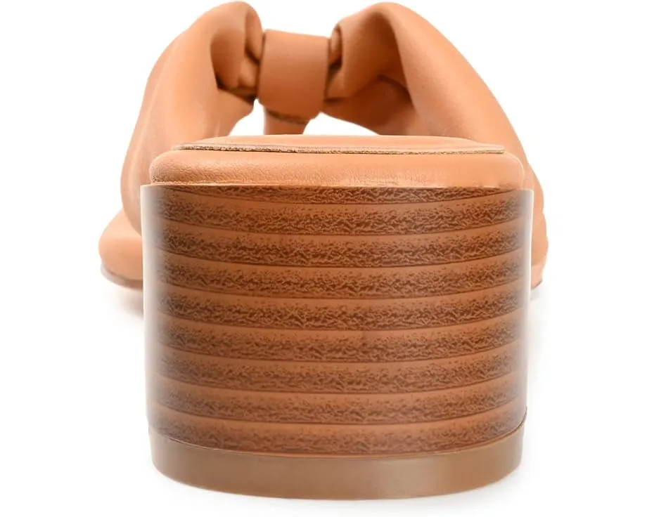 Босоножки Seelah от Journee Collection с плетеной отделкой и каблуком