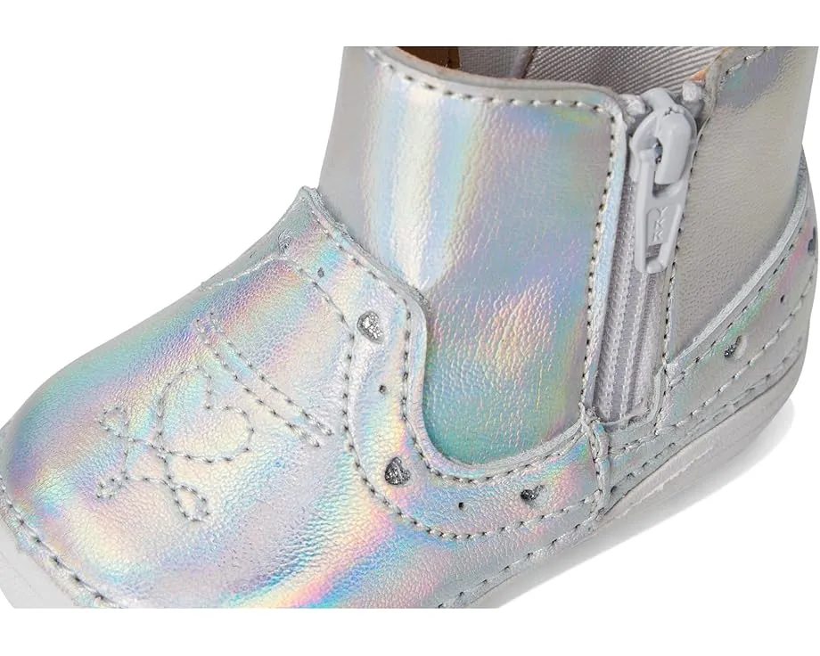 Ботиночки Stride Rite SM Gigi для младенцев и малышей с боковой молнией и стелькой Ortholite