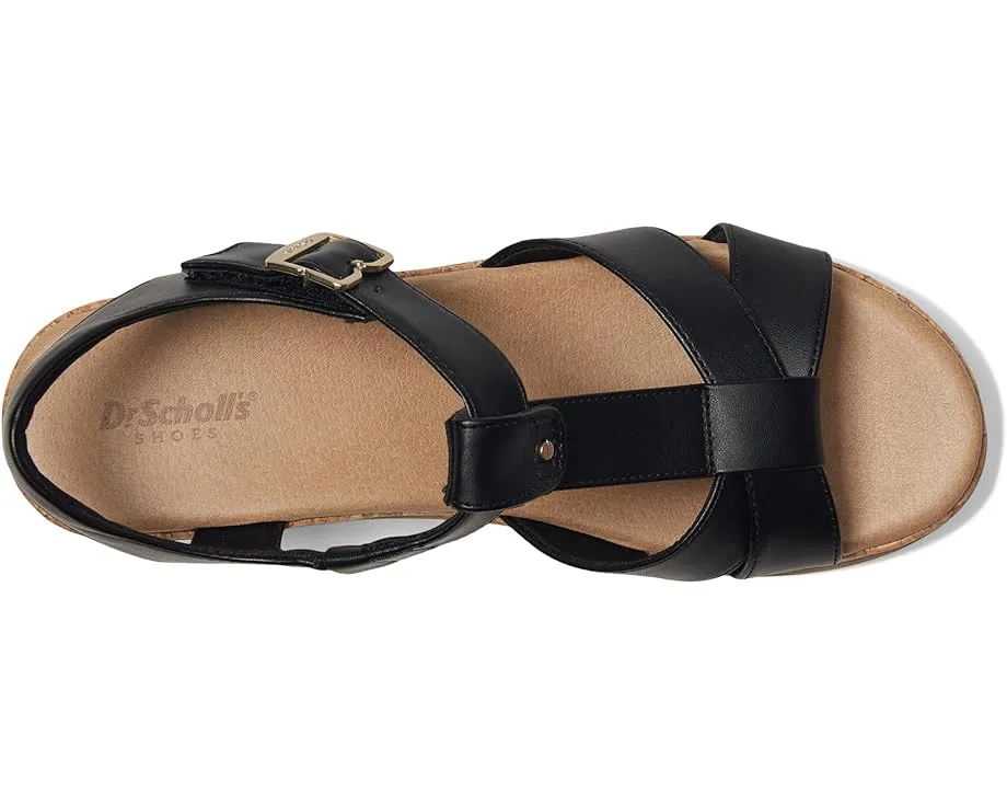 Сандалии Dr. Scholl's Once Again с клиновидным каблуком и удобной стелькой