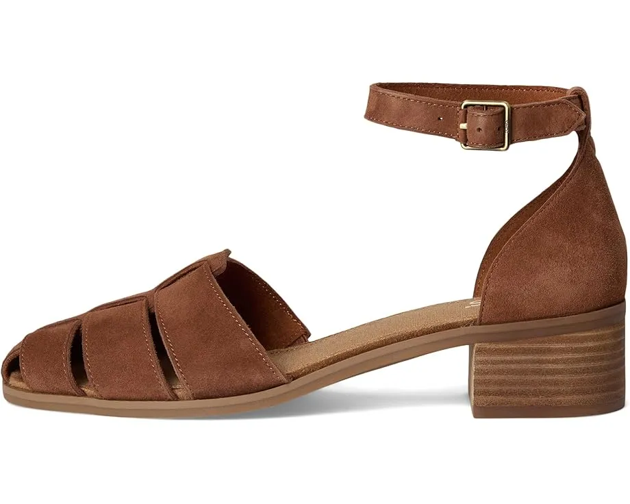 Босоножки Jaclyn Fisherman с плетеными ремешками и квадратным носком