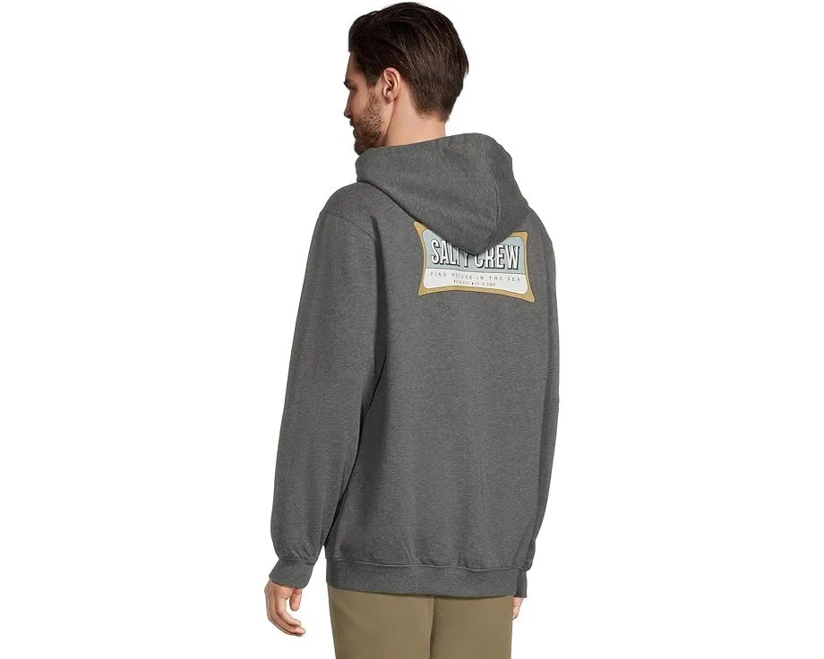 Толстовка Essential Zip Fleece Salty Crew с капюшоном и принтом