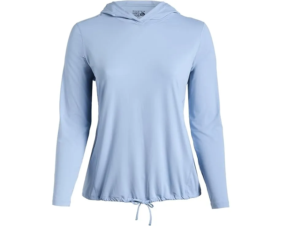Толстовка Mountain Hardwear Crater Lake с капюшоном и защитой UPF 50+ для больших размеров