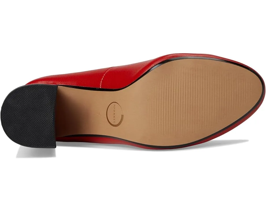 Туфли Journee Collection Seraphina на устойчивом каблуке с круглым носком