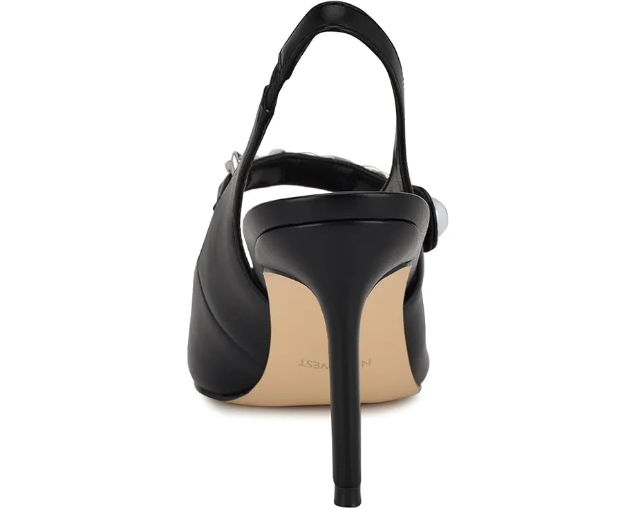 Элегантные босоножки на шпильке Nine West Rendez с острым носом и цепочкой