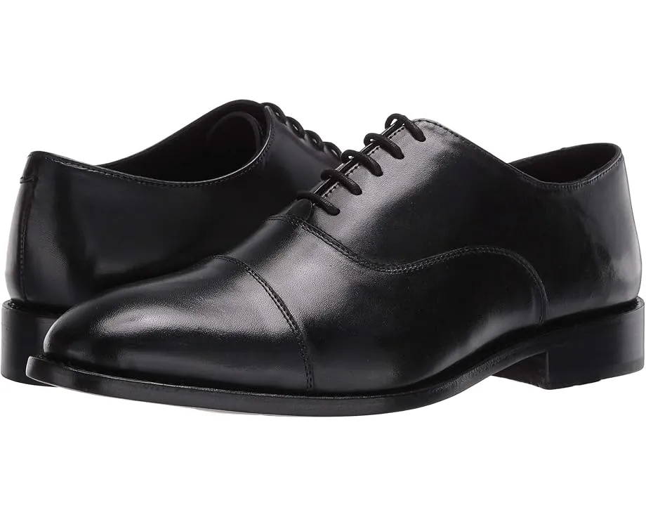 Оксфорды Clinton Cap Toe от Anthony Veer из цельной зернистой кожи