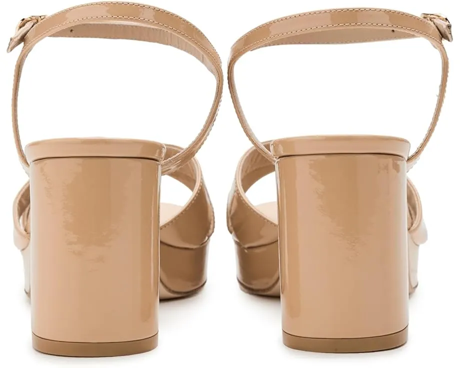Сандалии Stuart Weitzman Dayna Platform 80 на платформе с ремешком на щиколотке
