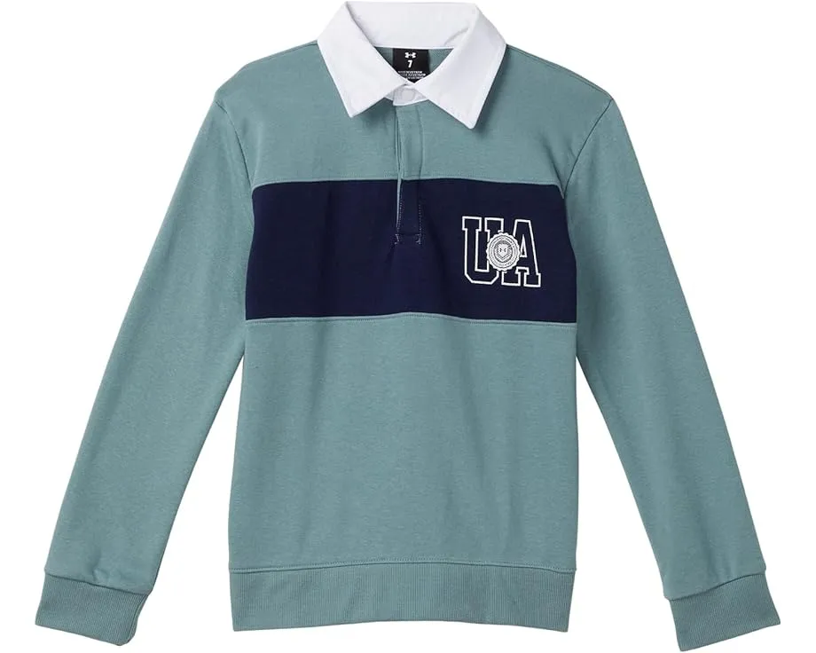 Under Armour Kids Регби French Terry с застежкой на кнопках