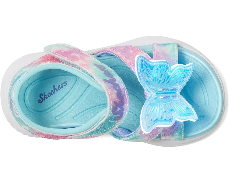 Skechers Детские сандалии Jumpsters Butterfly Brites со светящейся подошвой