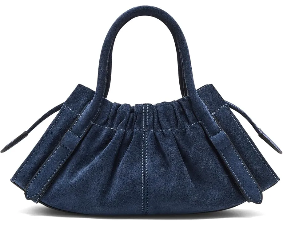 Маленькая сумка-сатчел The Suede Dakota из замши с регулируемым ремнем Marc Jacobs