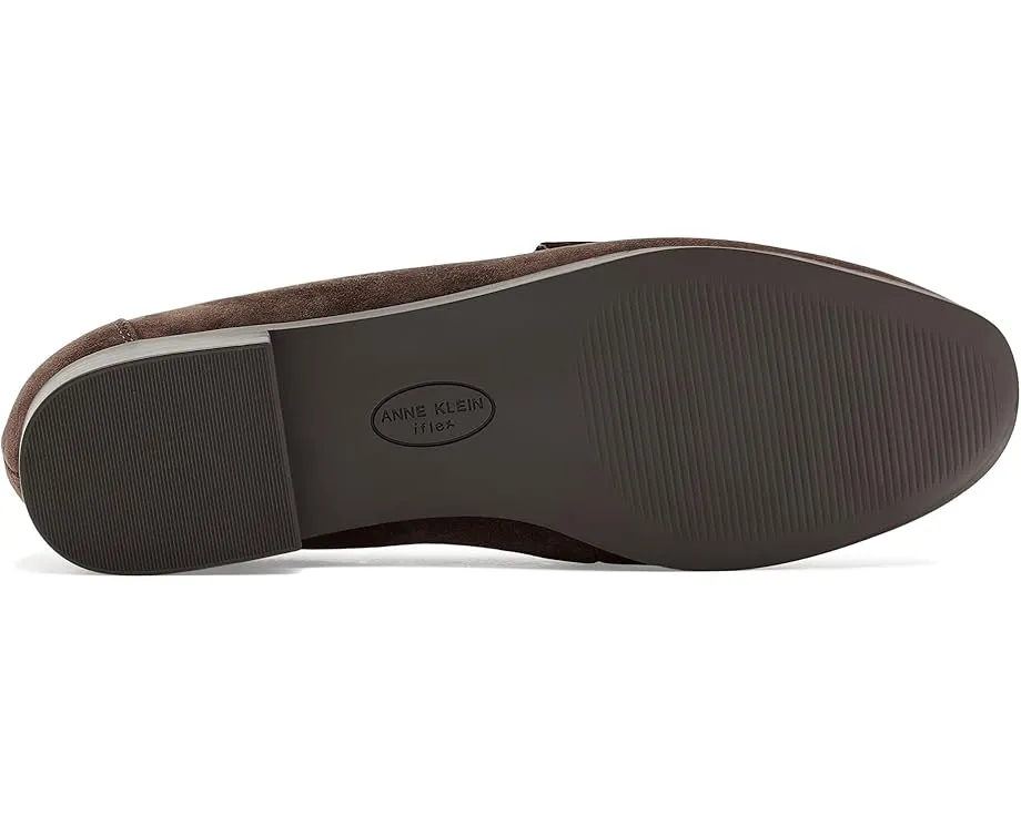 Лоферы Anne Klein Bowie slip on с бантом из замши