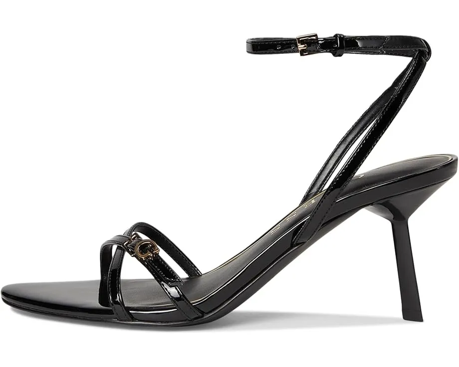 Босоножки GUESS Connee на тонком каблуке с кожаным верхом и стелькой