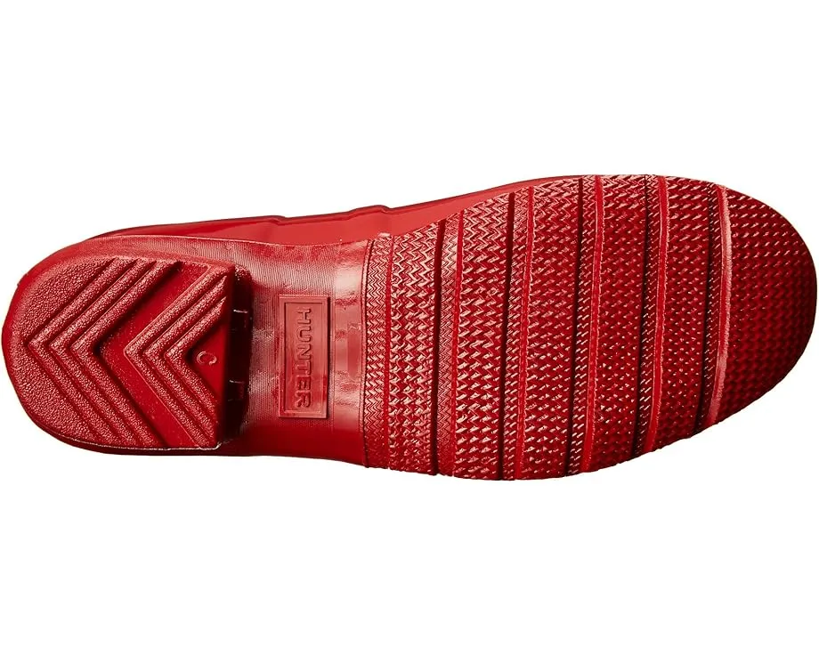 Резиновые сапоги Hunter Original Short Gloss укороченные с декором