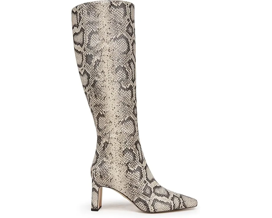 Ботинки Sylvia Wide Calf Sam Edelman из кожи с широким голенищем