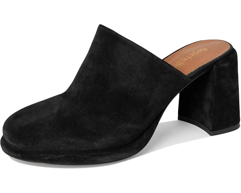 Мюли Seychelles Honor из замши с каблуком-платформой