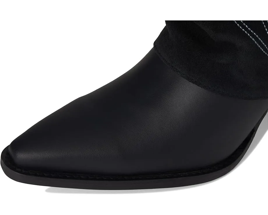 Dingo Wild Fire ботинки из замши с наборным каблуком в ковбойском стиле