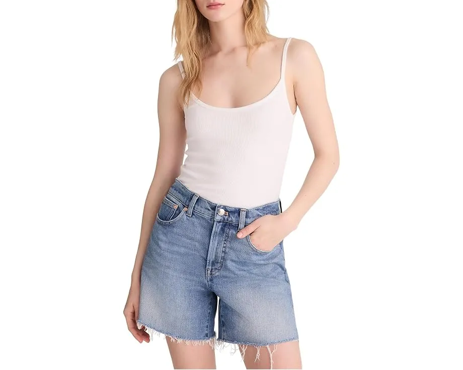 Шорты The Perfect Vintage Mid-Length от Madewell в стиле ретро
