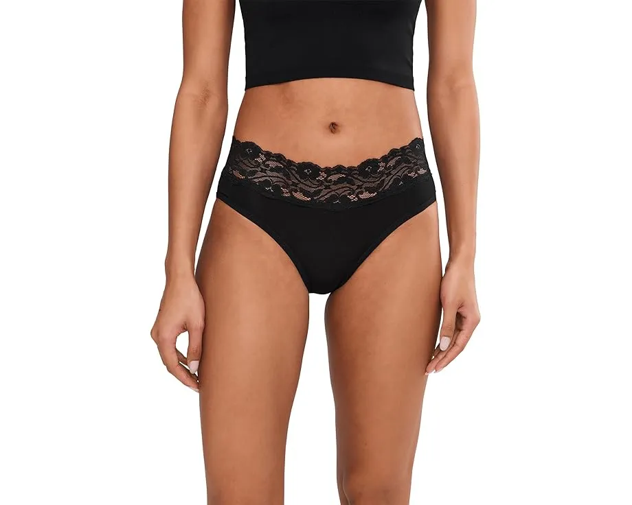 Трусы PACT Lace Waist Brief 3 шт с кружевной резинкой
