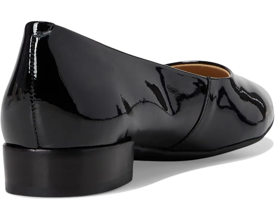 Балетки Marc Joseph New York Madison Flat из гладкой кожи с квадратным каблуком