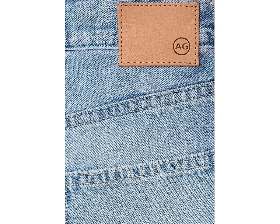 Шорты AG Jeans Hattie High Rise Barrel в стиле Мондриан