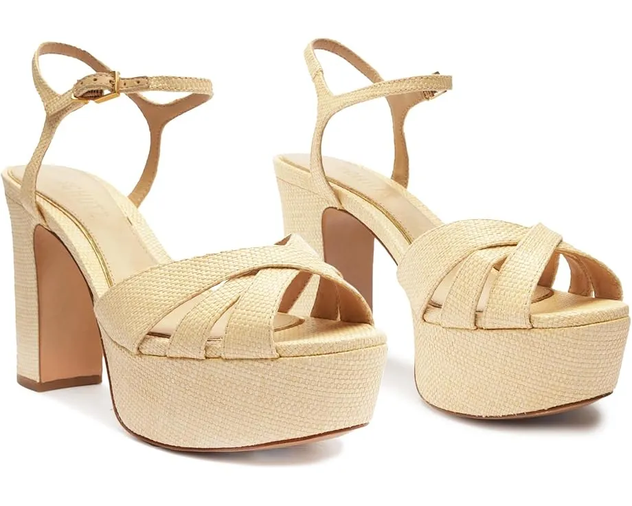 Босоножки Keefa на платформе с перекрестными ремешками Schutz