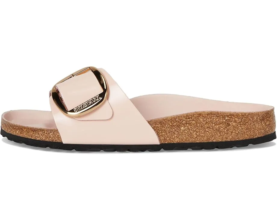 Сандалии Birkenstock Madrid Big Buckle с открытым носком и пробковой стелькой