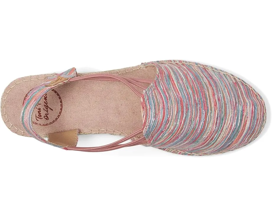 Toni Pons Эспадрильи Noa-RG на танкетке из джута с резиновой подошвой