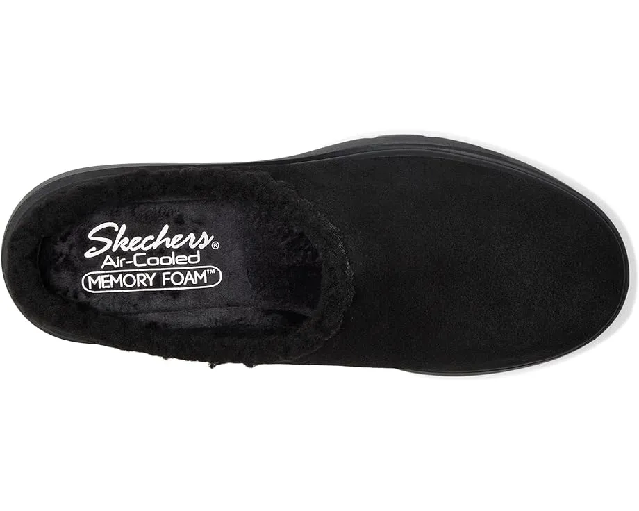 Мюли SKECHERS Cozy City на платформе с меховой подкладкой Sherpa и памятью формы