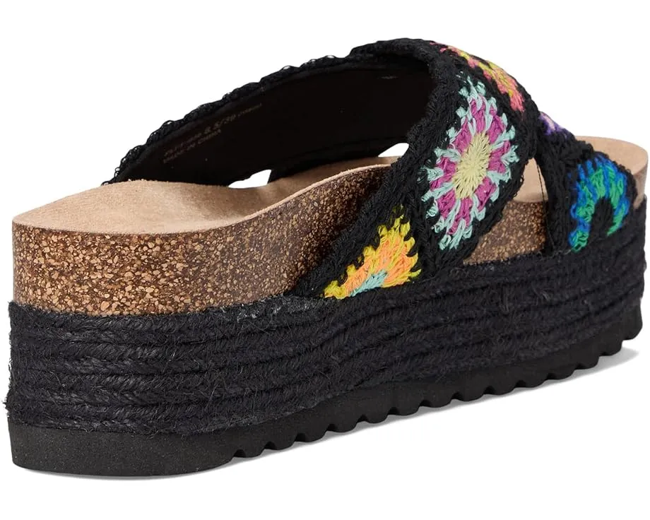 Туфли Plays от Dirty Laundry на платформе с узором и открытым носком