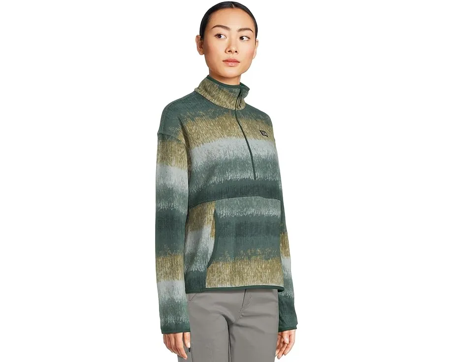 Кофта Mountain Hardwear Microchill с полузастежкой из переработанного флиса