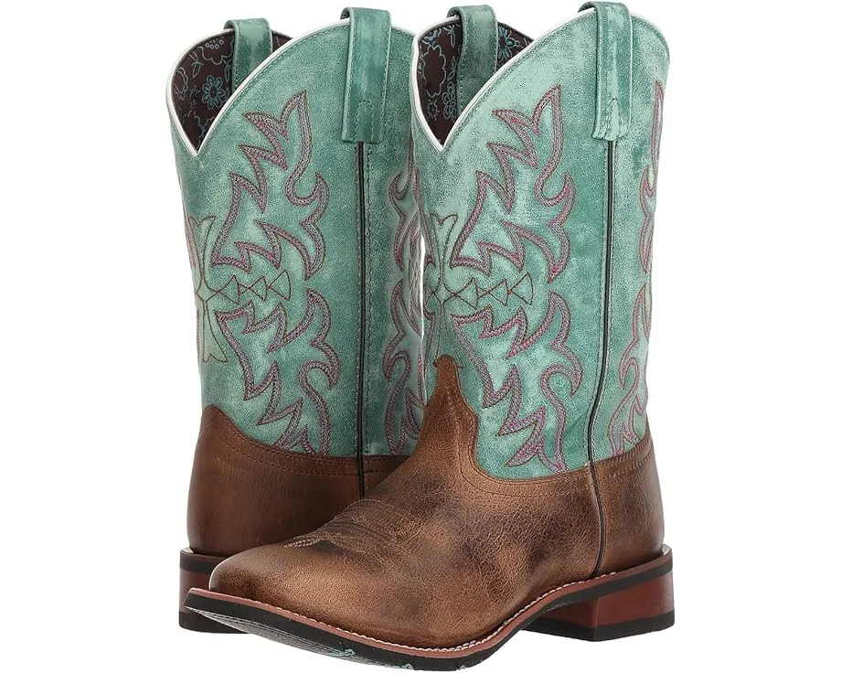 Laredo Anita ковбойские сапоги с двухтонным верхом и каблуком Stockman