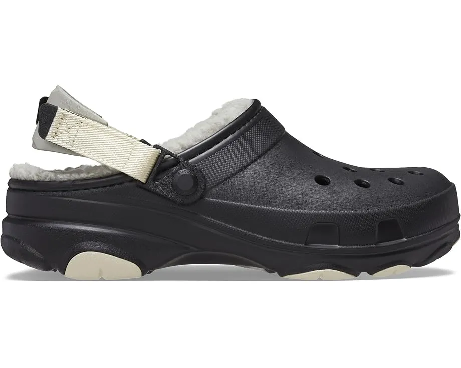 Утепленные кроксы Crocs All Terrain Lined Clog с регулируемым задним ремешком