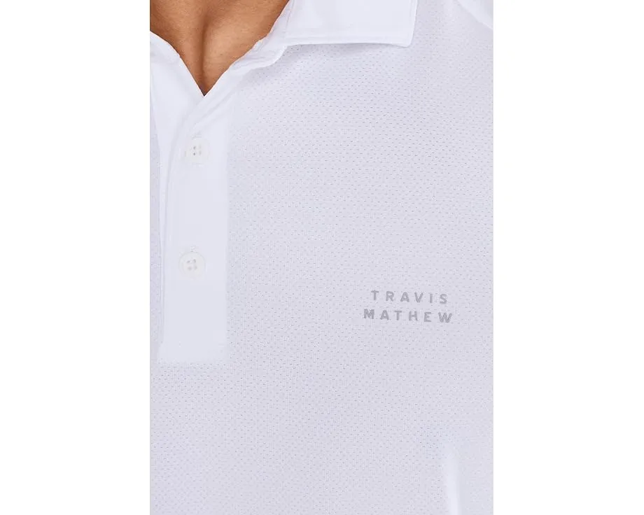 Polo футболка TravisMathew Heater Active с эластичной тканью и воротником