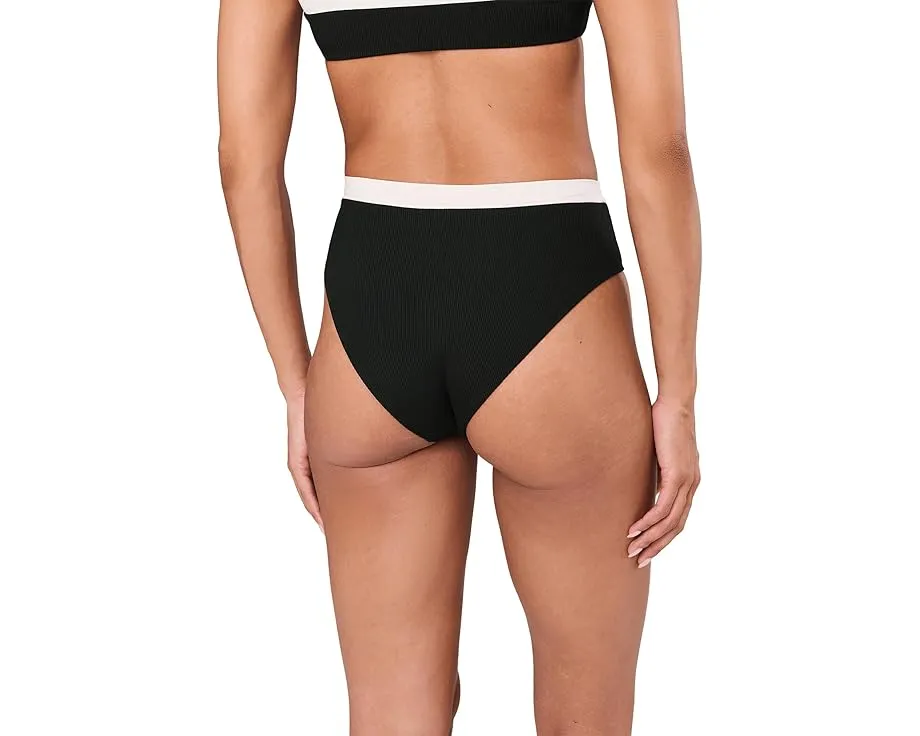 Купальник L*Space Misha Bottom Classic с высокой талией и комбинированной тканью