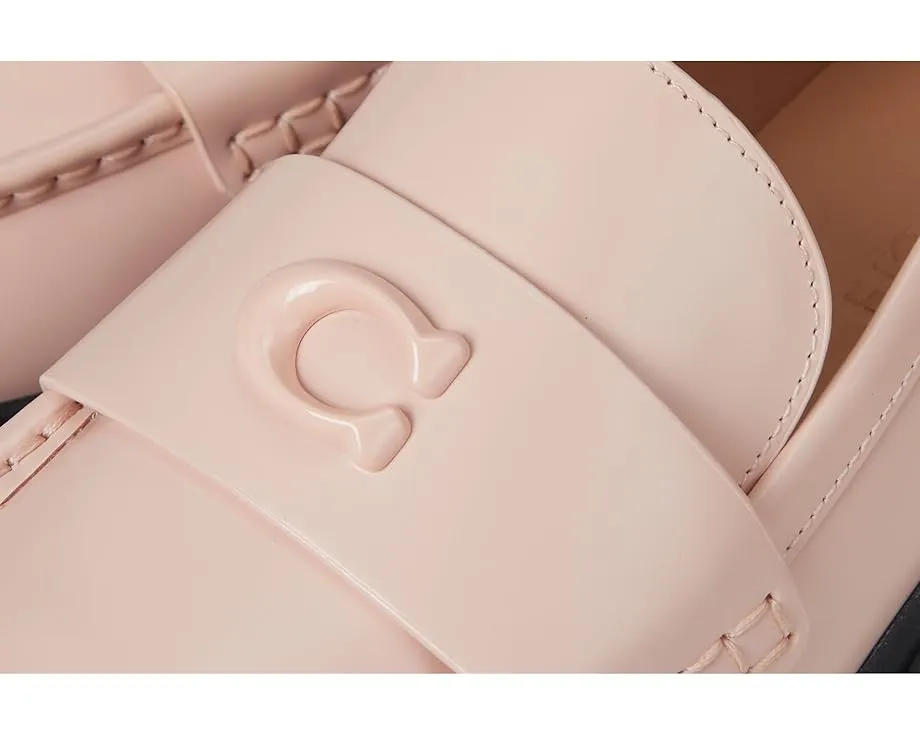 Лоферы Leah на платформе от COACH из гладкой кожи с амортизирующей стелькой