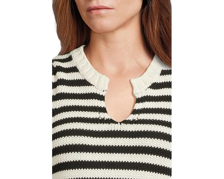 Michael Stars Rosanna полосатый свитер с пышными рукавами