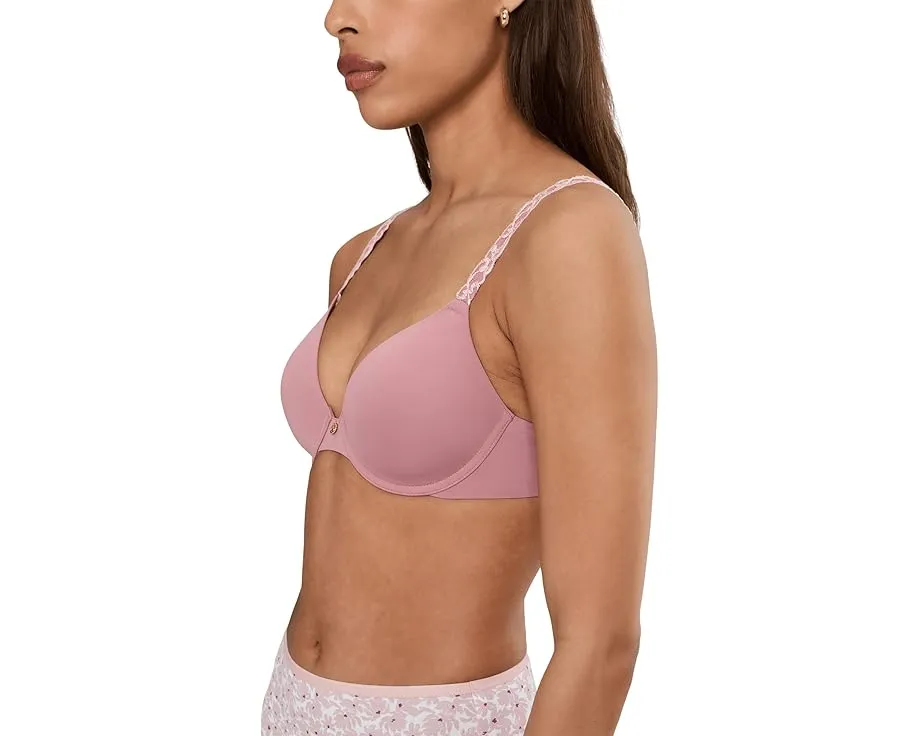 Бюстгальтер Natori Pure Luxe Contour с косточками и кружевом